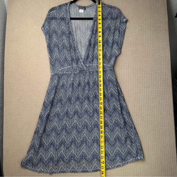 Jordan Taylor Mesh Swim Cover Up Dress V Neck Lightweight Womens Size 1X Stretch - Picture 5 of 9